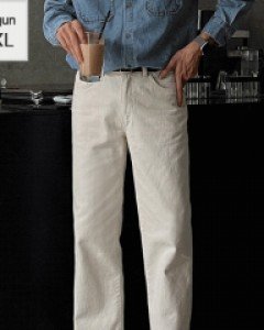 Daily Look Semi-Wide Banding Pants M~3XL(28~38)