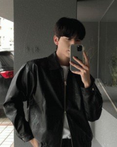 Enpiron Vegan Leather Jacket F size(95 to 105)