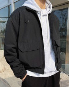 Nirton Over fit bomber jacket 0~3(95 to 115)