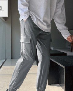 Odzone Spandex Cargo Jogger Pants M~2XL(28-36)