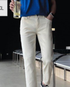 5Color More Tension Cotton Spandex Pants S~3XL(28 ~ 38)