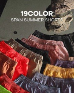Arctic 19Color Spandex Summer Shorts M~XL(28 ~ 34)
