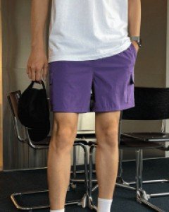 Cool Moment Spandex Cargo Banding Shorts M~XL(28 ~ 34)