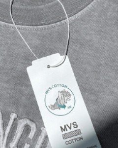 MVS San Fran Embroidery piece-dyed short sleeved T-shirt F size(95-110)