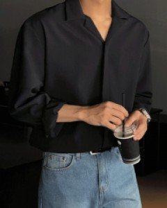 Turnbrin Open Kara Hidden Shirt F size(95 to 105)