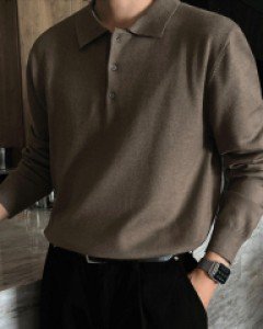 Dandy Washable Button Kara Knit M~L(100~105)