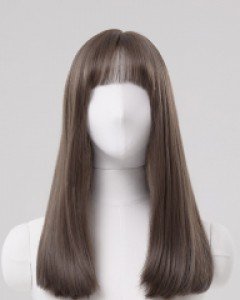 Bebe Rose Full wig) Royal Jasmine (High-heated) Ash Mocha Brown