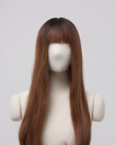 Bebe Rose Full wig) Santa Monica (High-heated) Milk Brown