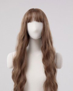 Bebe Rose Full wig) Rainforest (High-heated) Milk Brown