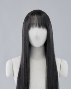 handmade Full wig) Straight 25Inch Lake Cut (most Yarns)