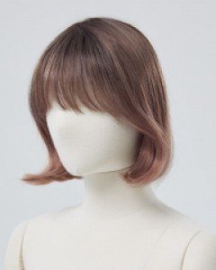 Full wig) Volume Perm Short Pauline (Suprme Fiber / Matt Most yarns / Misty)