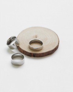 [써지컬스틸] 실버 솔리드 반지