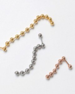 베이직 볼 드롭 쥬얼리 바벨 피어싱