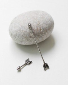 써지컬 피어싱 리얼 화살 사선 볼피어싱