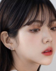 [써지컬스틸] 베이직 원터치 링 귀걸이 [두께1.5mm]