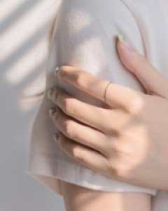 [925 실버] 체인 타투 반지