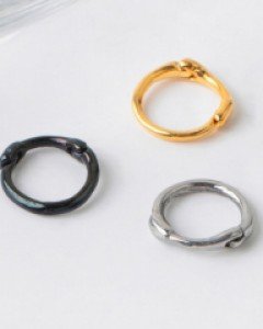 써지컬 피어싱 미니멀 초미니링피어싱 두께0.8mm