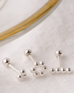 925실버 피어싱 쁘띠 버블 볼피어싱