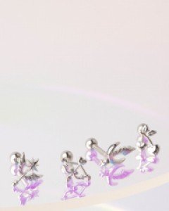 체리 캡터 바벨 피어싱