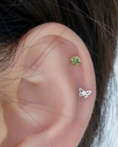 925실버 피어싱 초미니 나비 볼피어싱
