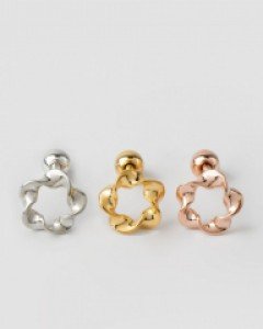 925실버 피어싱 미니 트위스티 볼피어싱