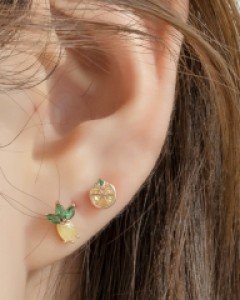 925실버 피어싱 주시 프룻 볼피어싱