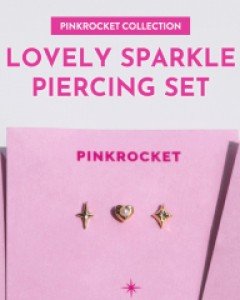 [3개set] 러블리 스파클 피어싱 세트