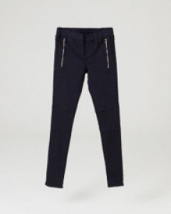 SOU-지퍼 포켓스키니_네이비