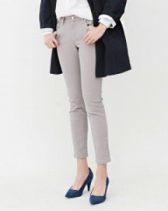 SOU-코튼 슬림 팬츠