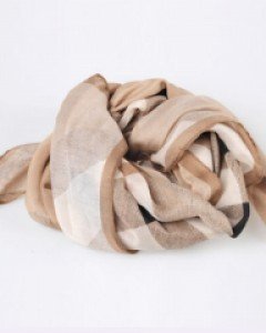 SOU-체크패턴 스카프