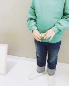 OMA-언발데님팬츠