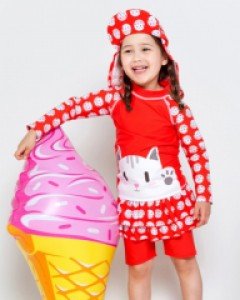 PTV-헬로캣수영복셋트