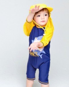 PTV-옐로샤크베이비수영복