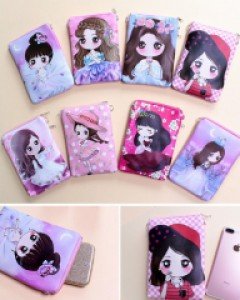 NTT-러블리소녀폰가방 일러폰크로스백