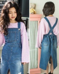 OPC-트임멜빵원피스