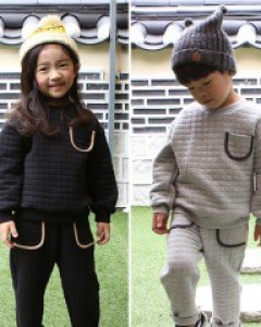 사각누빔상하복(OBS)