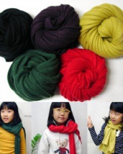 골지롱머플러(SMS) 아동머플러