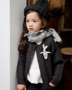 OHC-꽈배기롱가디건