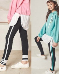 쥬니어레깅스(PDW) 쫄2선 시보리바지