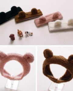 양털곰돌이아기밴드(YWD) 아기헤어밴드 유아머리띠