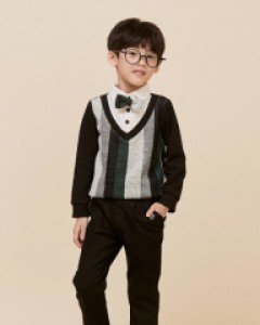 프린스조끼티(BCC) 그레이 / 프린스팬츠 블랙