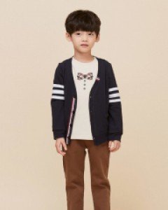 톰스가디건(BCC) 블랙 / DS팬츠 베이지