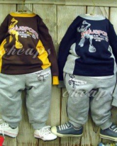 겨울 기모 츄리닝 (남색)