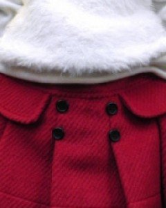 JG-BA)레드주름스커트