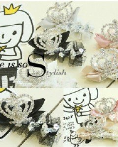 MJ-그레핀집게핀 리본핀