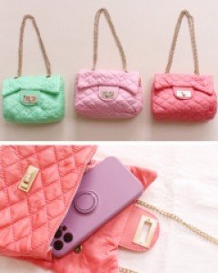 누빔퀼팅미니백(J)