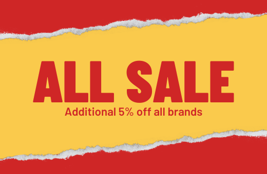 ALL SALE : Additional 5% OFF all brands