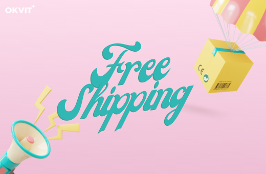 OKVIT Free Shipping EVENT!