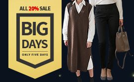 BIG SIZE MARKET BIGNBIG 20% BIG SALE!
