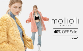 Eco Fur Brand molliolli 40% OFF Sale